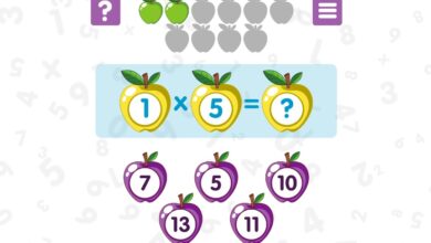 لعبة جدول الضرب